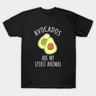 Avocados Are My Spirit Animal T-Shirt